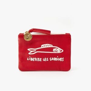 Clare V Liberez les Sardines Coin Clutch
